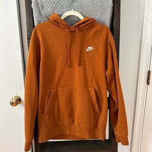 Men’s Nike hoodie - burnt orange size medium